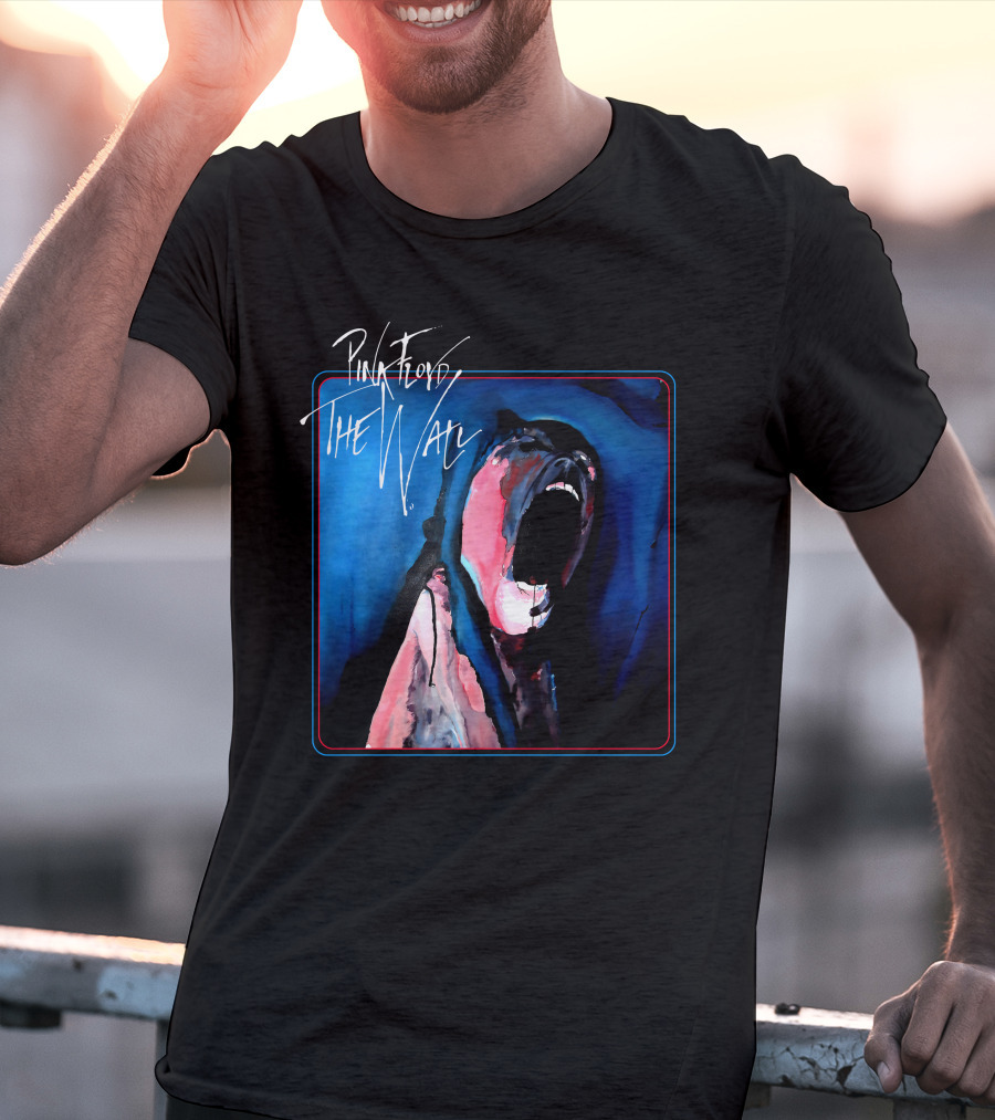 Pink Floyd The Wall Album Cover Art Scream T-Shirt
