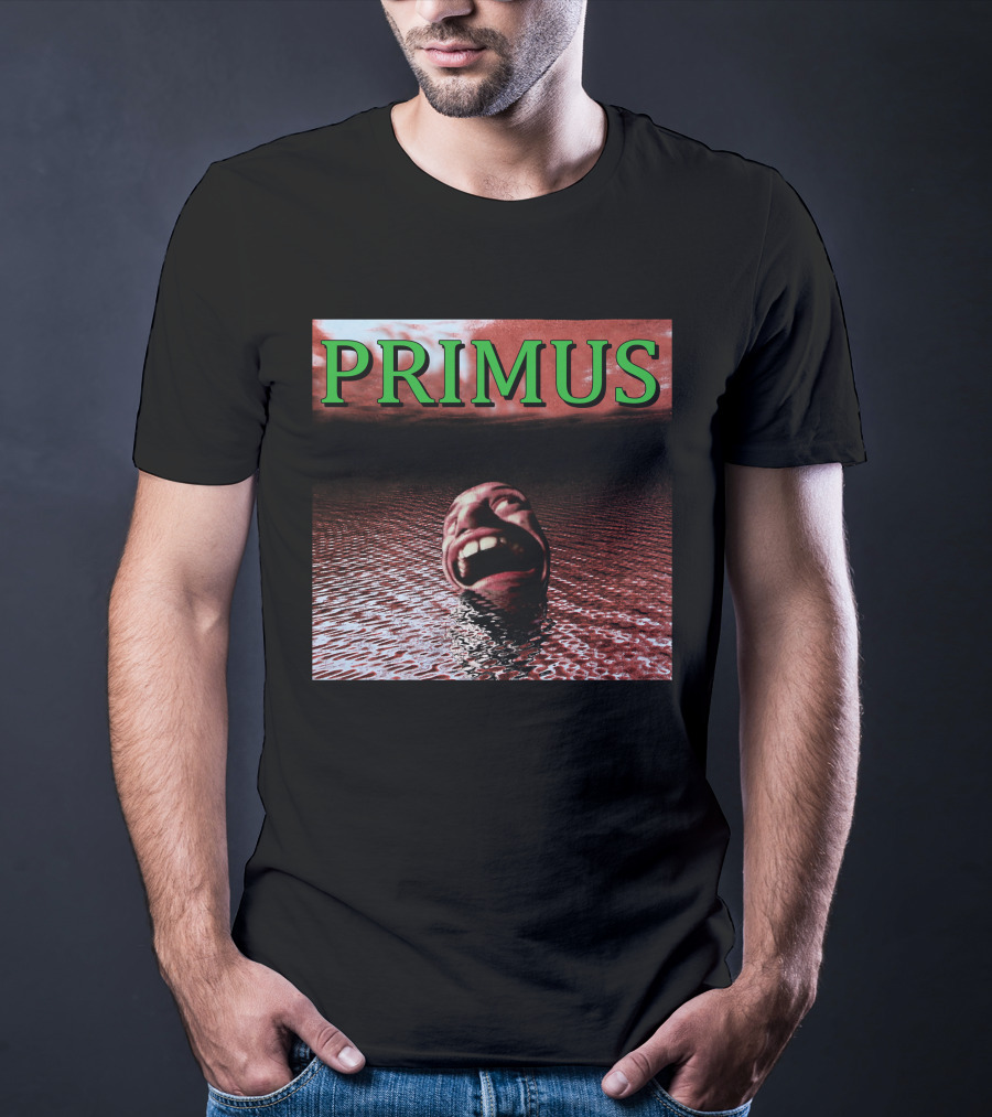 Primus Surreal Floating Head In Water T-Shirt