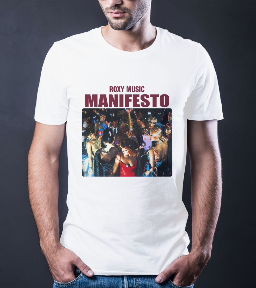 Roxy Music Manifesto Album Cover Artwork T-Shirt