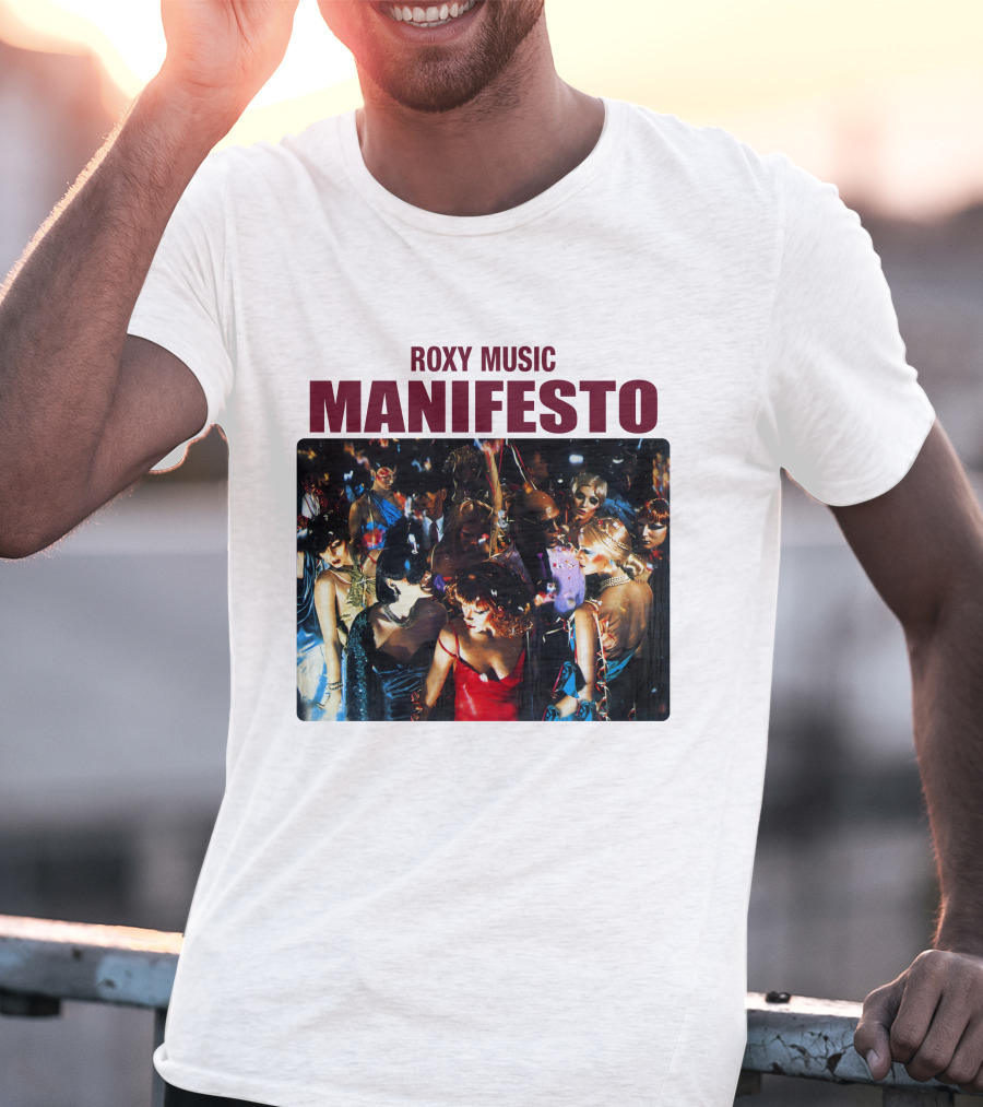 Roxy Music Manifesto Album Cover Artwork T-Shirt