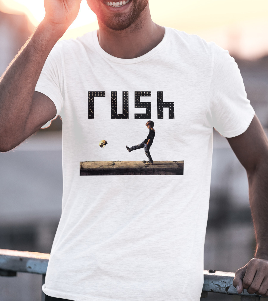 Rush Roll The Bones Skull Kick T-Shirt