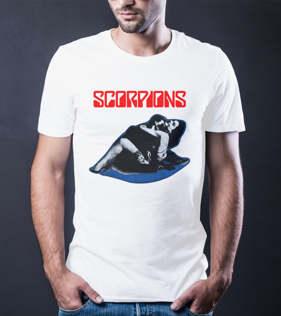Scorpions Blackout Album Cover Art Retro T-Shirt