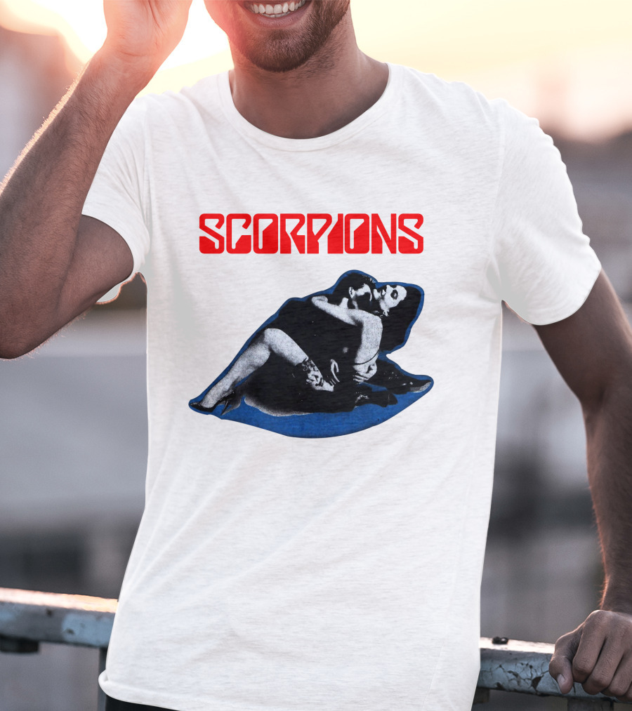 Scorpions Blackout Album Cover Art Retro T-Shirt