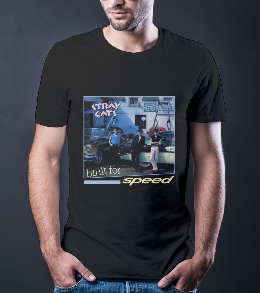 Stray Cats Built For Speed T-Shirt