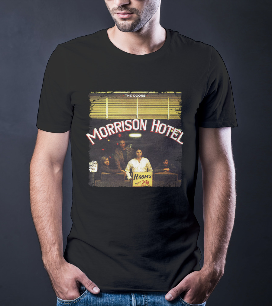 The Doors Morrison Hotel Classic Album Cover T-Shirt