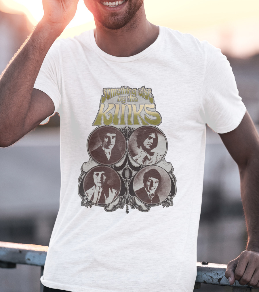 Something Else By The Kinks Vintage Portraits T-Shirt