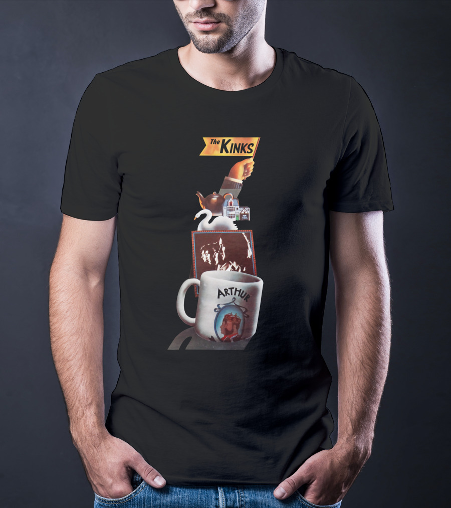The Kinks Arthur Album Cover Artwork Mug And Teapot T-Shirt