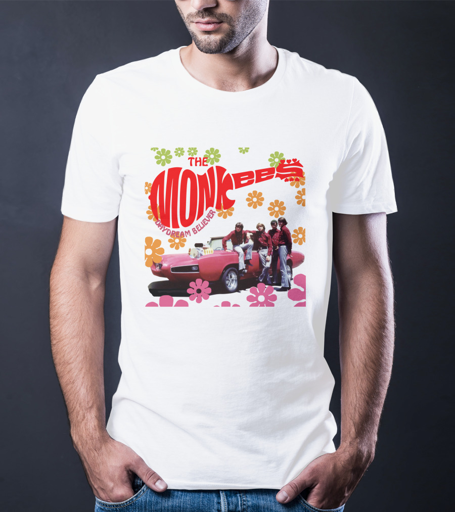 The Monkees Daydream Believer Floral Car T-Shirt
