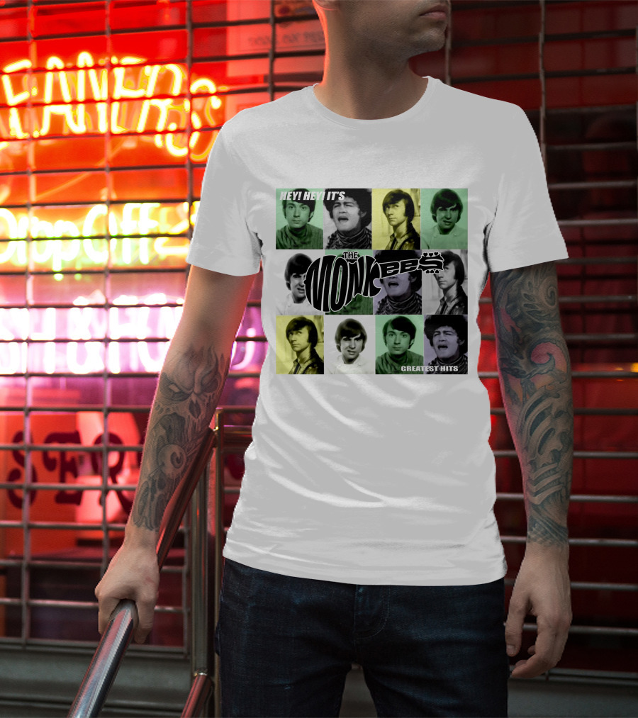 Hey! Hey! It's The Monkees Greatest Hits T-Shirt