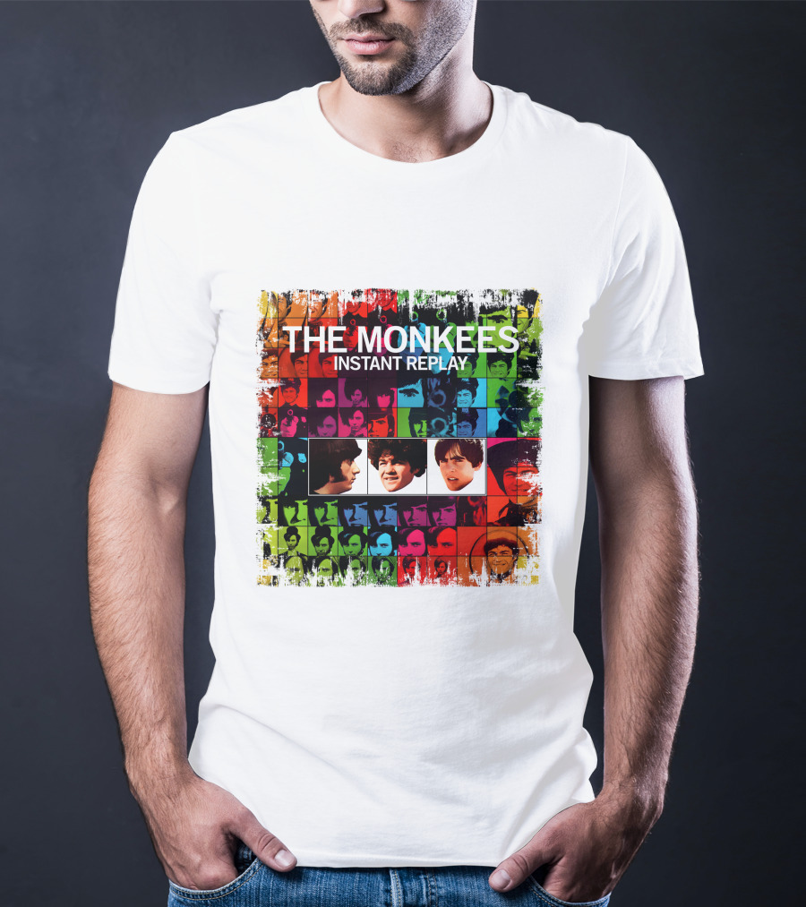 The Monkees Instant Replay Album Art Collage T-Shirt