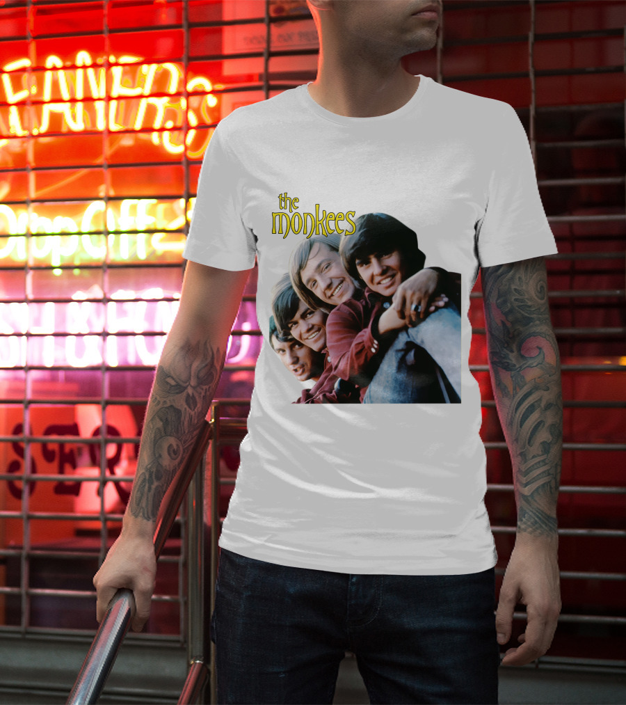The Monkees Group Photo Smiling T-Shirt