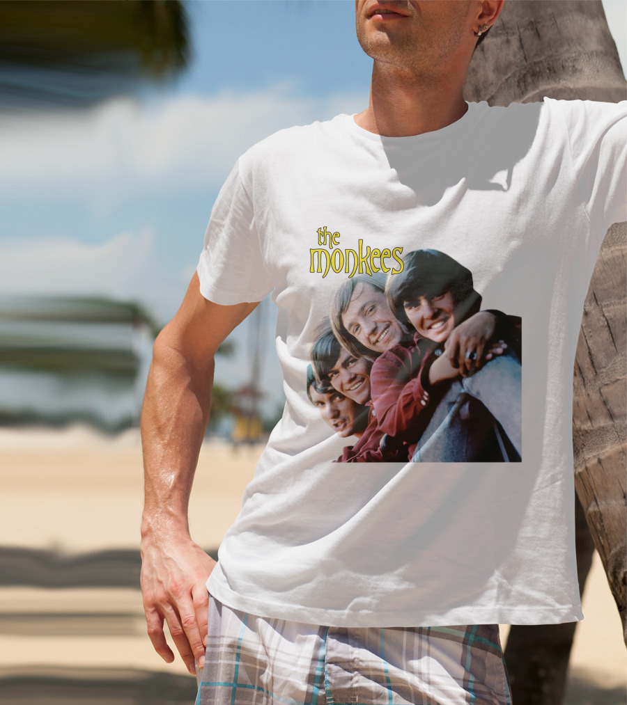 The Monkees Group Photo Smiling T-Shirt
