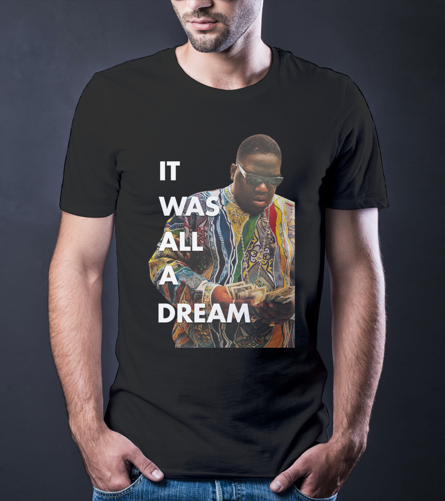 It Was All A Dream Coogi Sweater Money T-Shirt