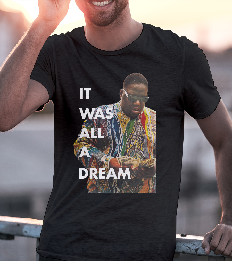 It Was All A Dream Coogi Sweater Money T-Shirt