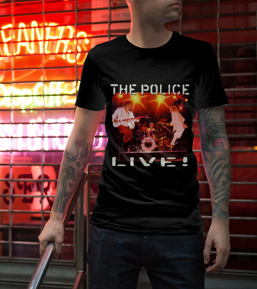 The Police Live! T-Shirt