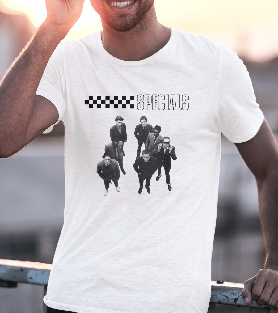 Specials Checkerboard Ska Band Tsp T-Shirt