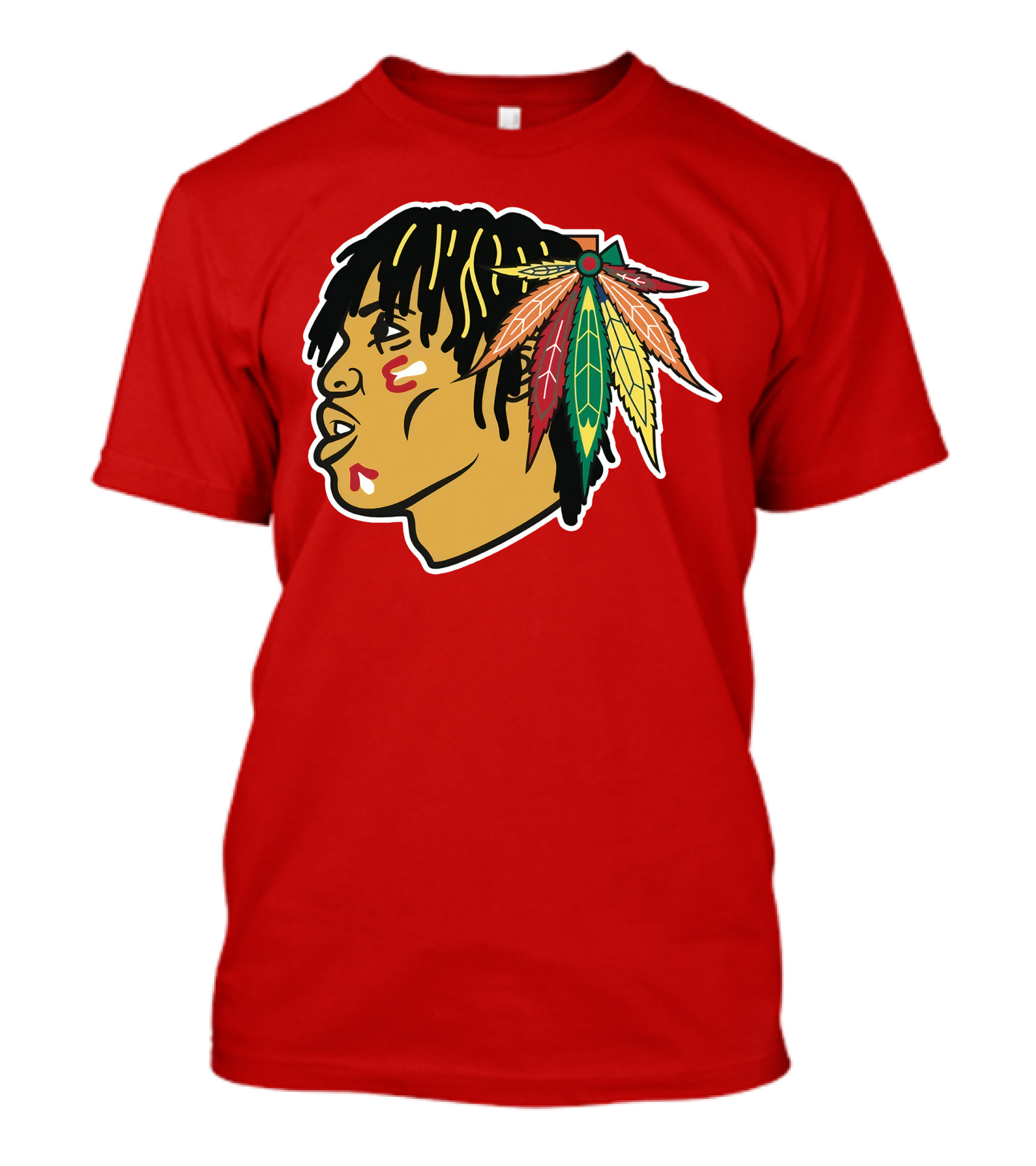 Chicago Blackhawks 21 Rap Logo Custom T-Shirt