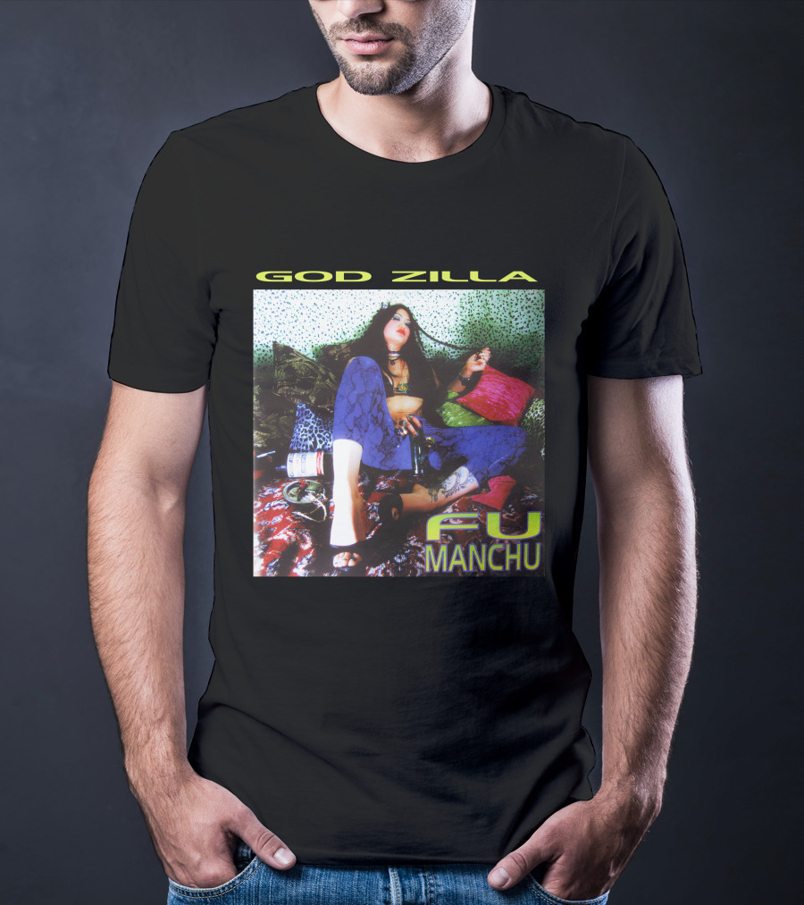 God Zilla Fu Manchu Fmc-33B T-Shirt