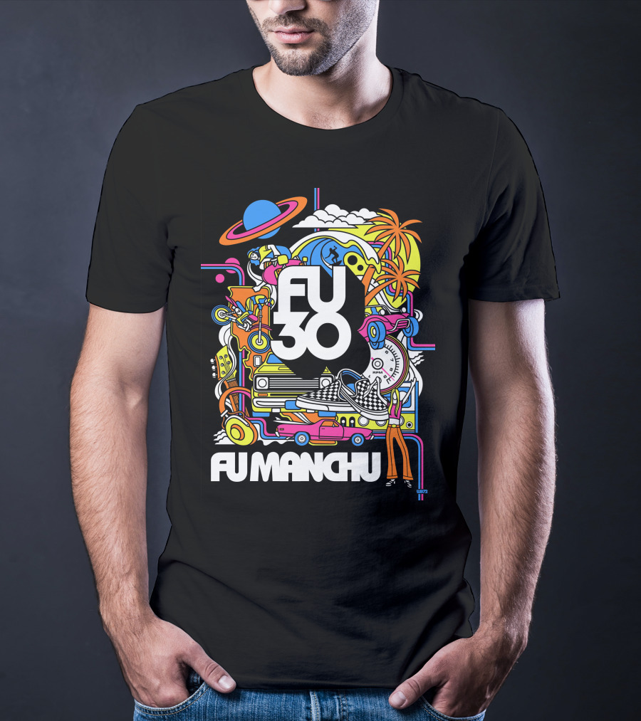 Fu30 Fu Manchu T-Shirt