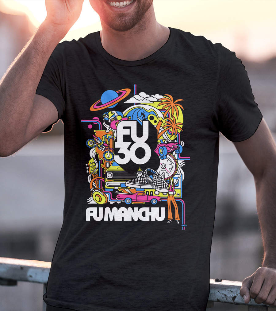 Fu30 Fu Manchu T-Shirt