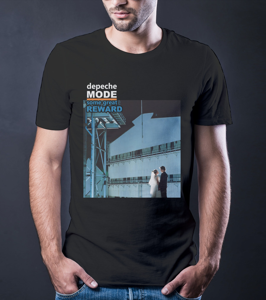 Depeche Mode Some Great Reward Album Cover Night Scene With Bride And Groom T-Shirt