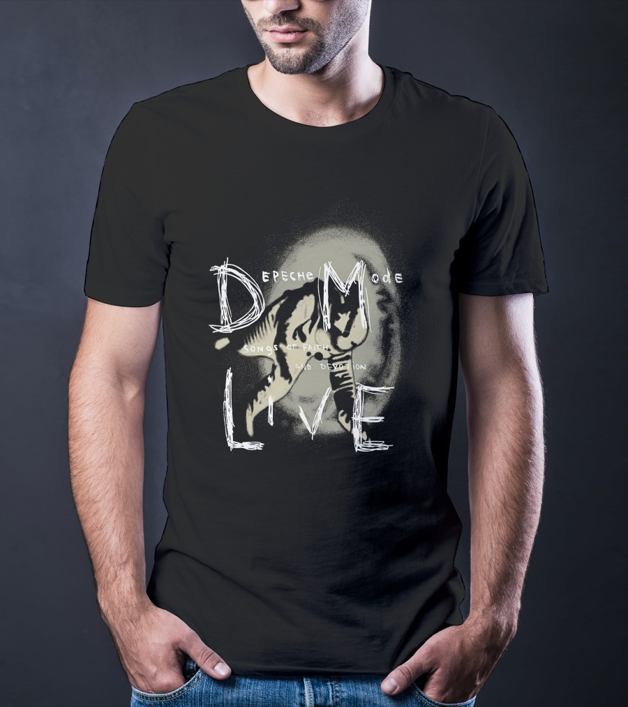 Depeche Mode Songs Of Faith And Devotion Live T-Shirt