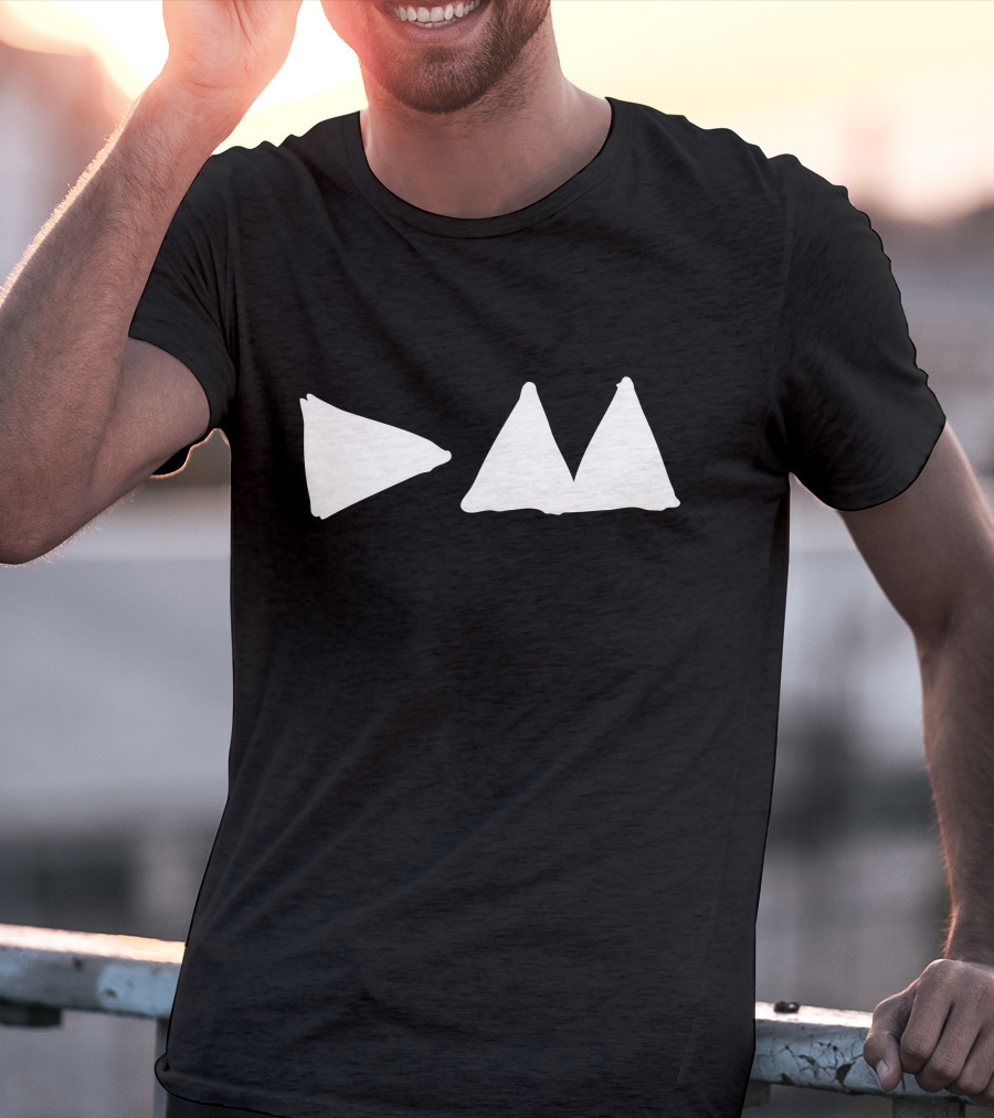 Depeche Mode Delta Machine Triangles T-Shirt