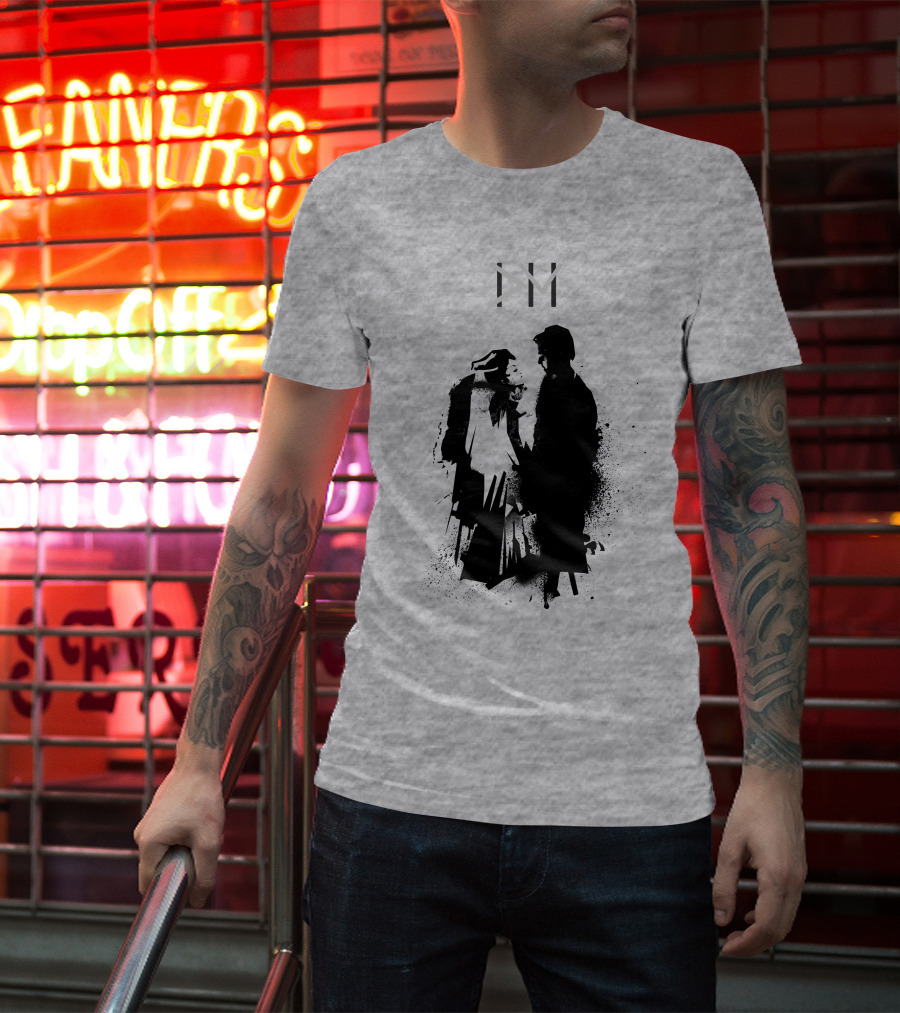 Dpm 44 Shadow Figures Silhouette Artwork T-Shirt