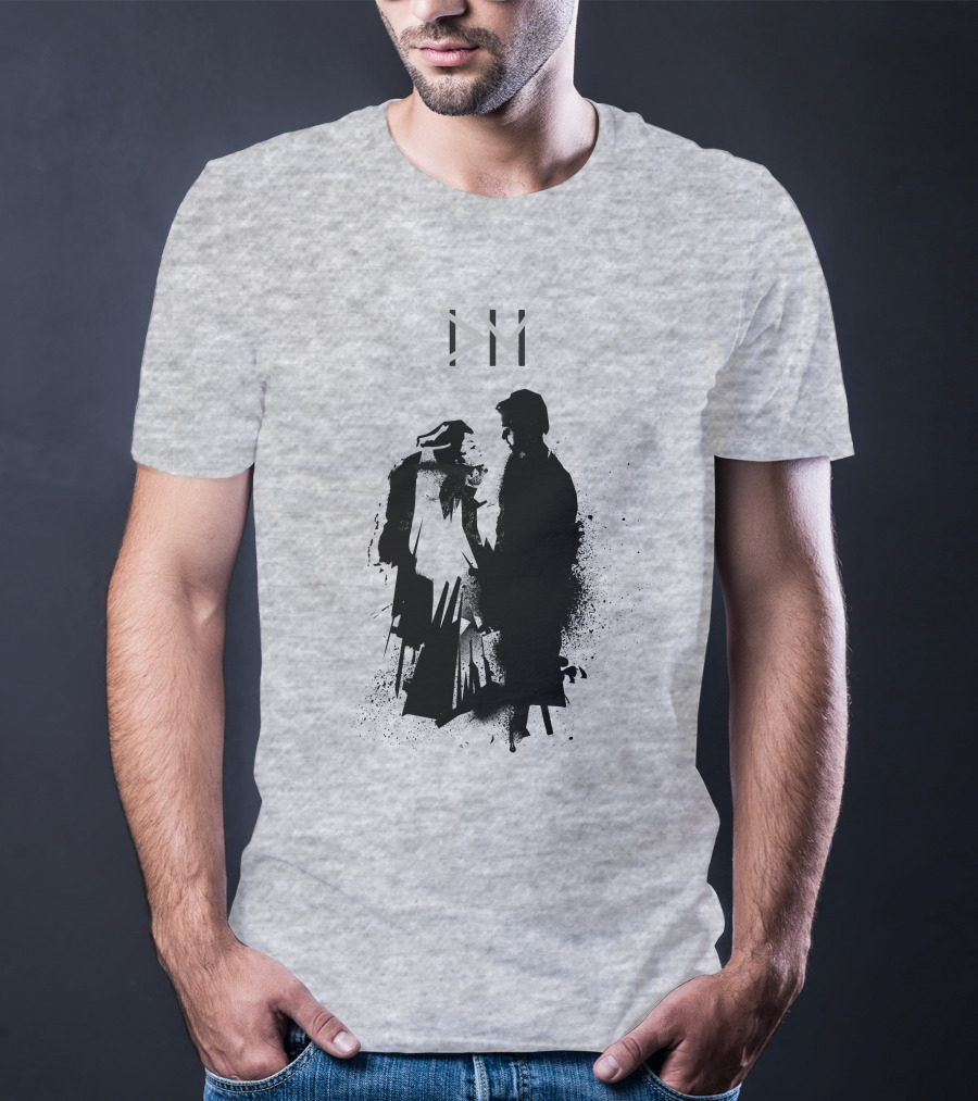 Dpm 44 Shadow Figures Silhouette Artwork T-Shirt