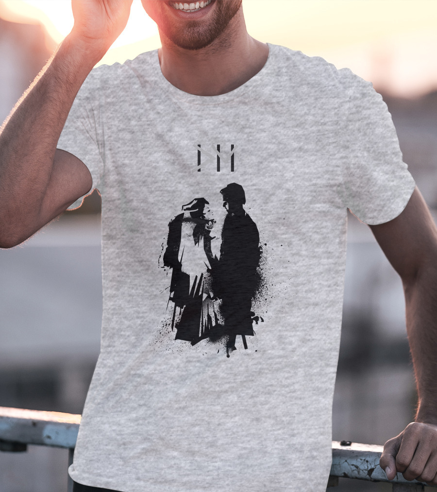 Dpm 44 Shadow Figures Silhouette Artwork T-Shirt