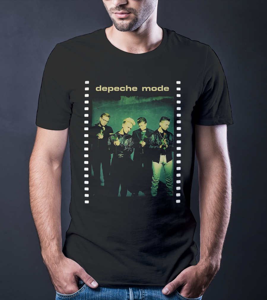 Depeche Mode Film Roll Portraiture T-Shirt