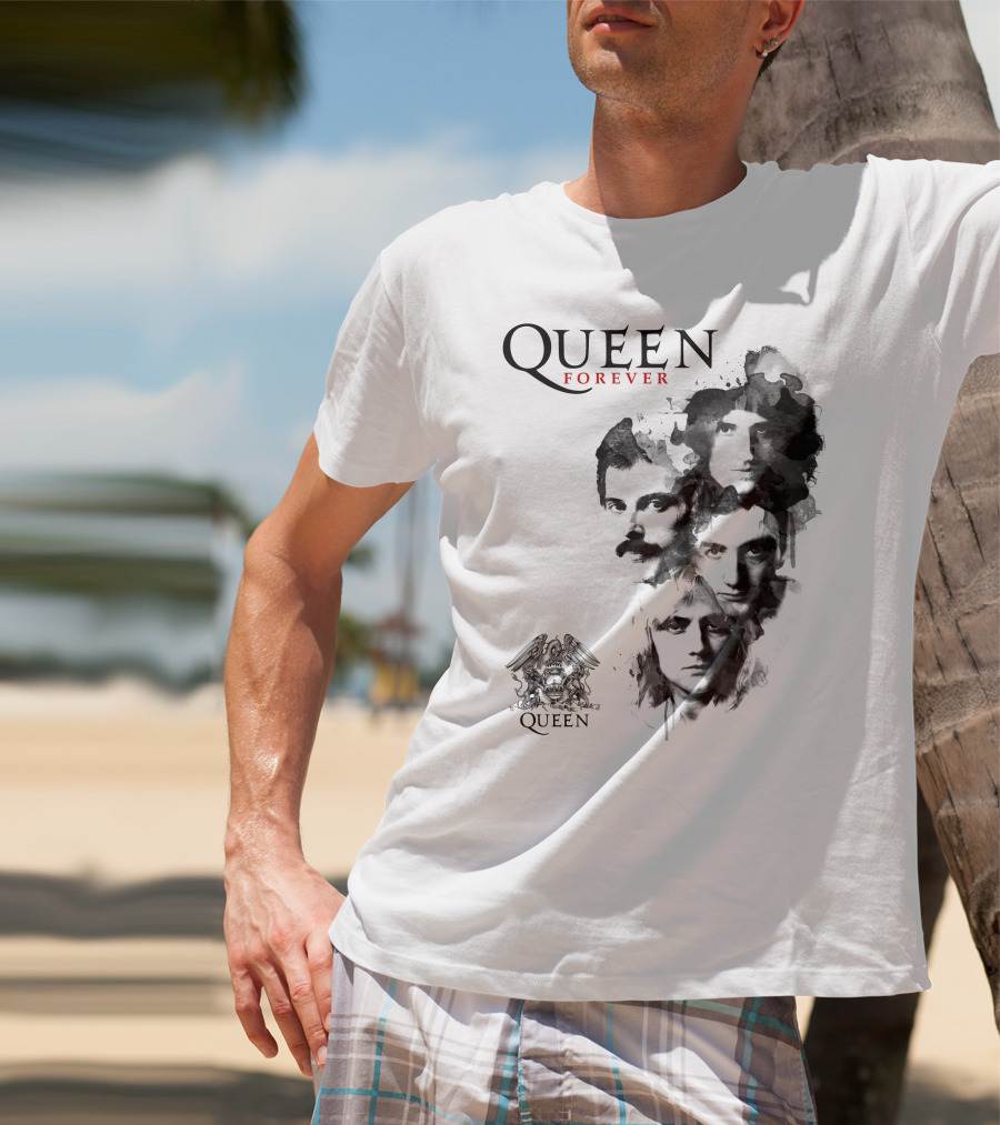 Queen Forever Iconic Band Portrait T-Shirt