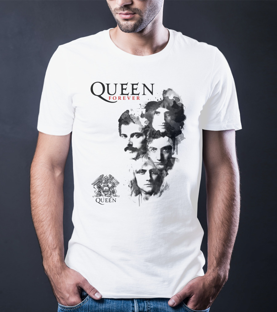 Queen Forever Iconic Band Portrait T-Shirt