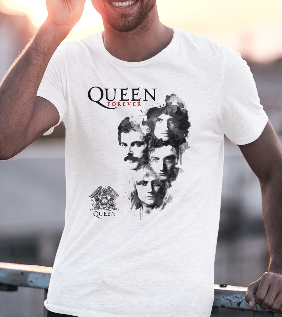 Queen Forever Iconic Band Portrait T-Shirt