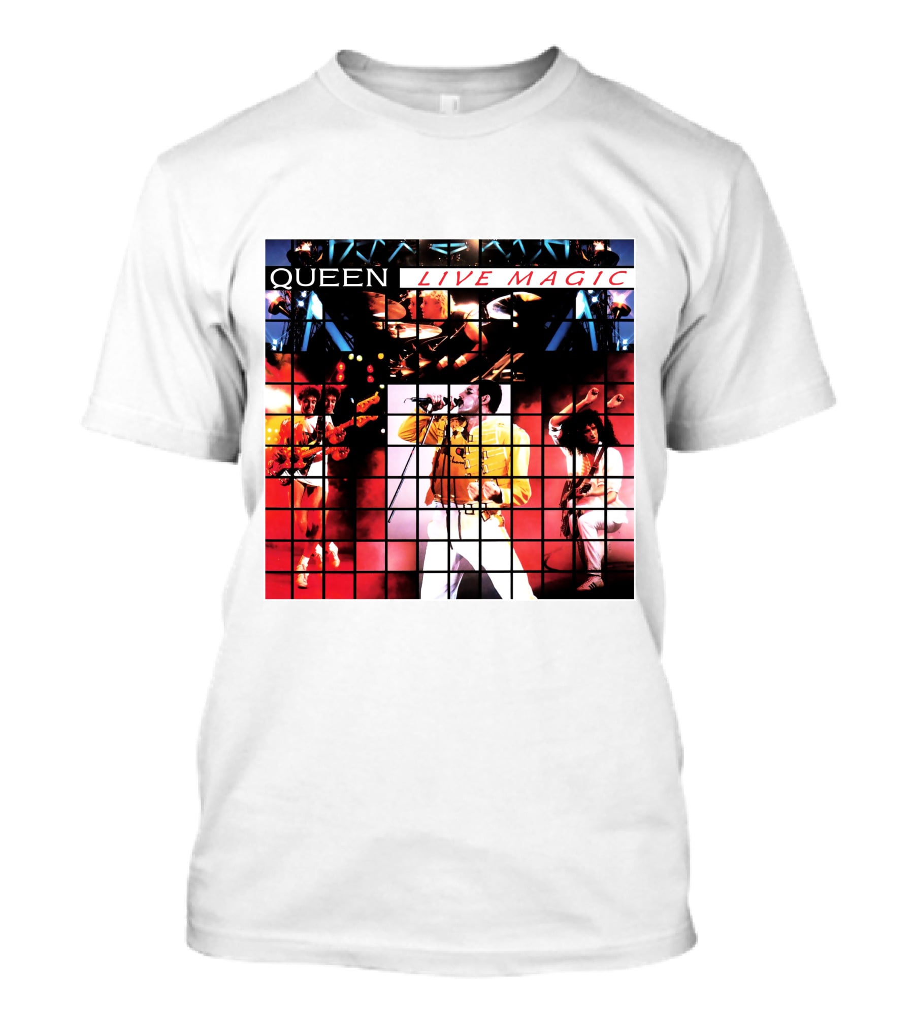Queen Live Magic Concert Album Artwork Performance 1986 T-Shirt