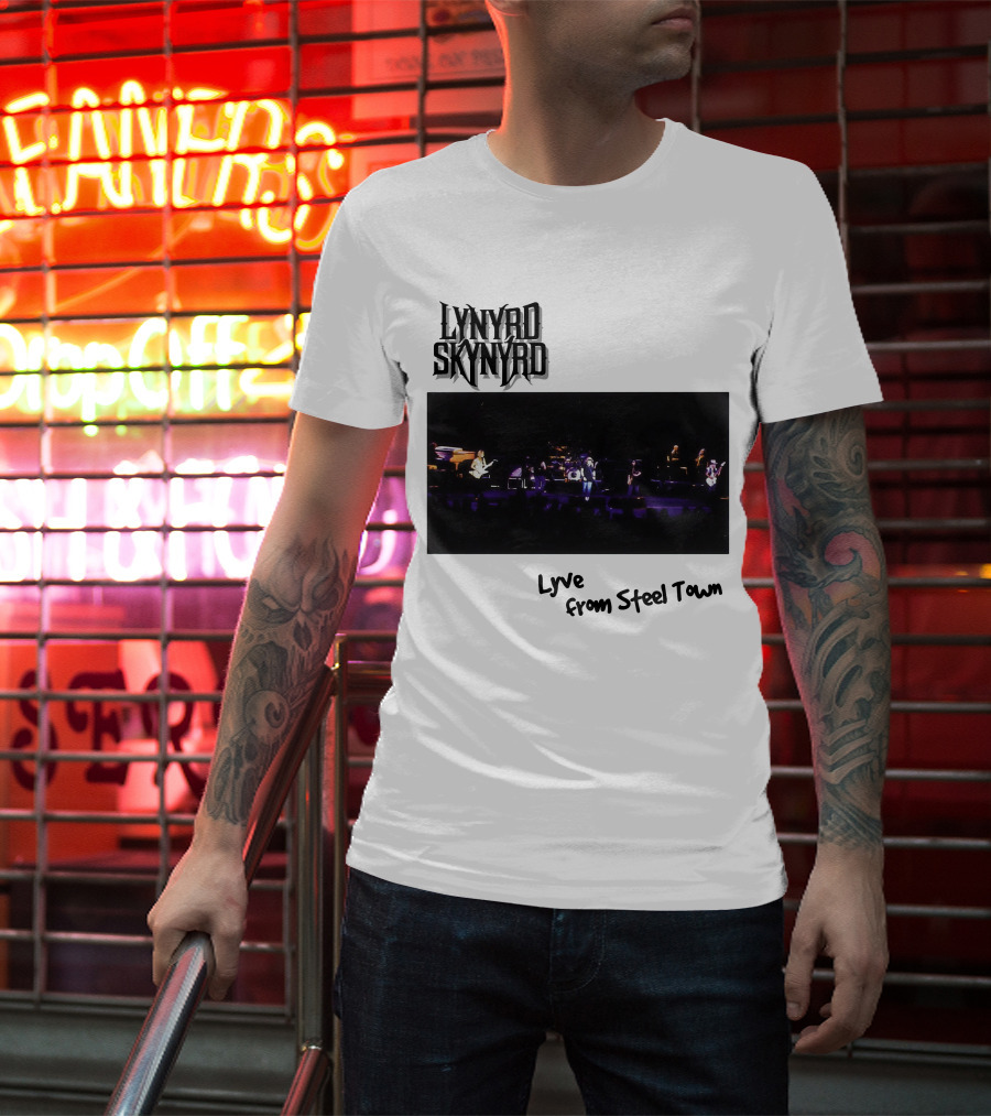Lynyrd Skynyrd Lyve From Steel Town T-Shirt