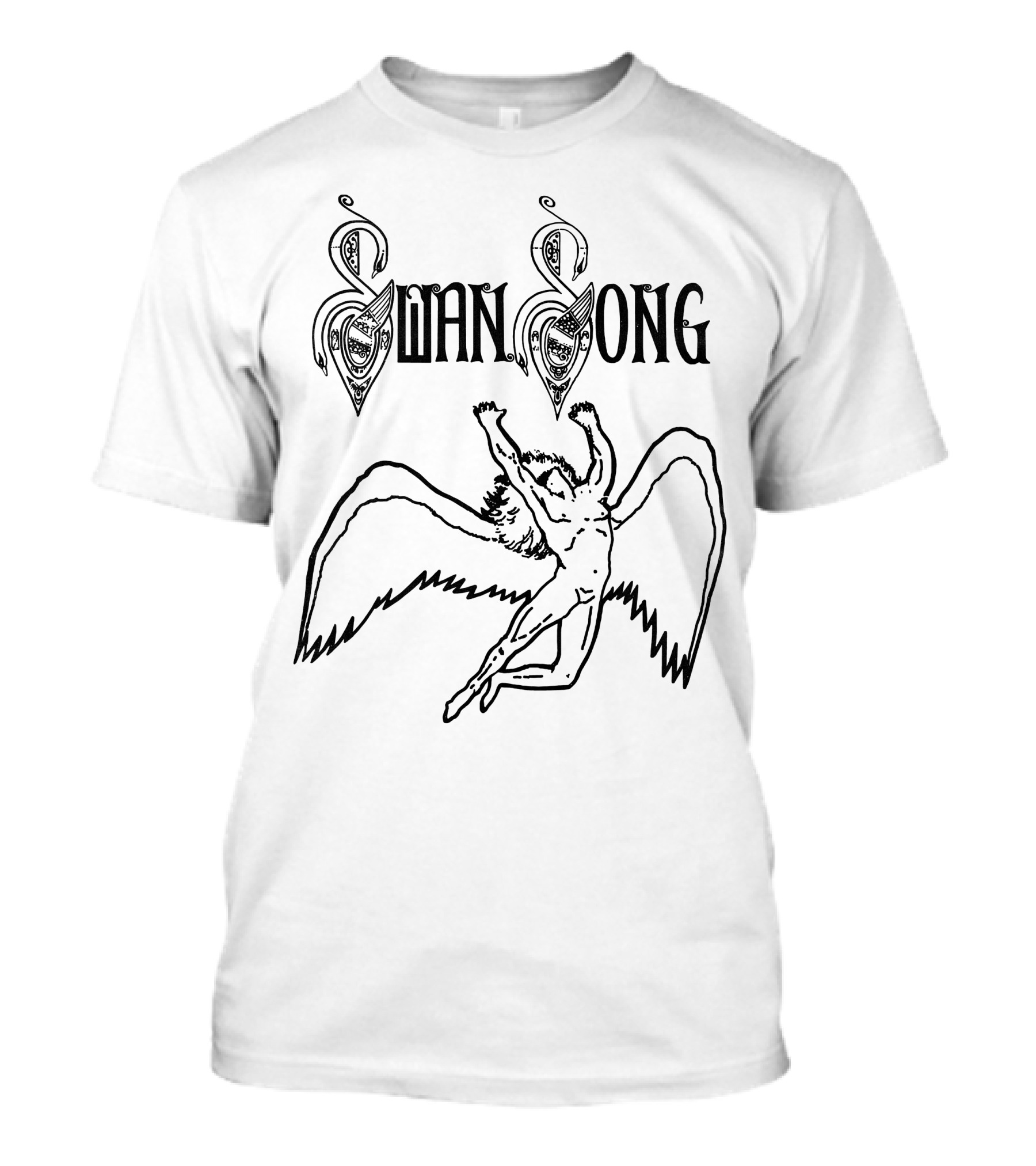 Lzp Swan Song Winged Figure T-Shirt