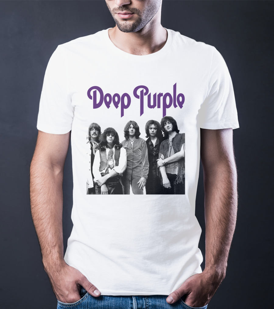 Deep Purple Band Photo Classic Album Era T-Shirt