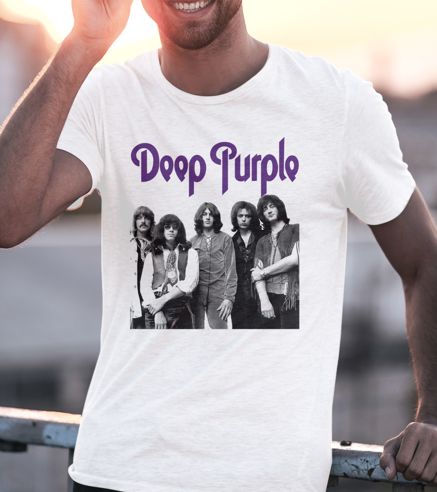Deep Purple Band Photo Classic Album Era T-Shirt
