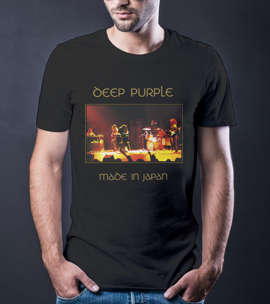 Deep Purple Made In Japan Live Concert Performance T-Shirt