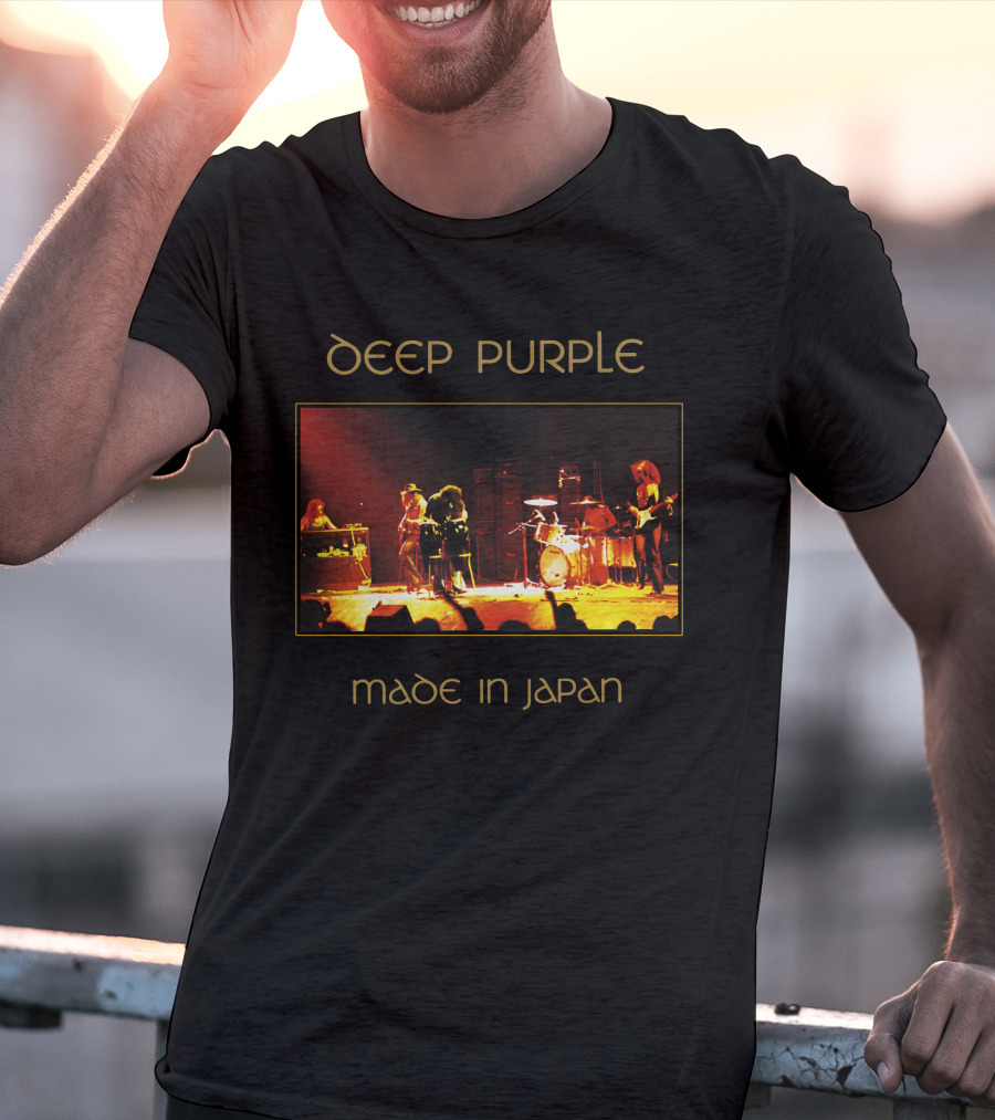 Deep Purple Made In Japan Live Concert Performance T-Shirt