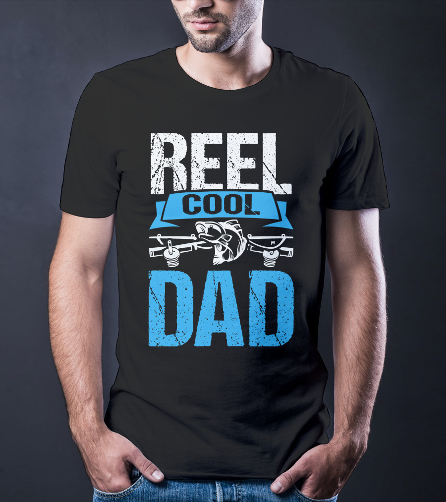 Reel Cool Dad Fishing T-Shirt