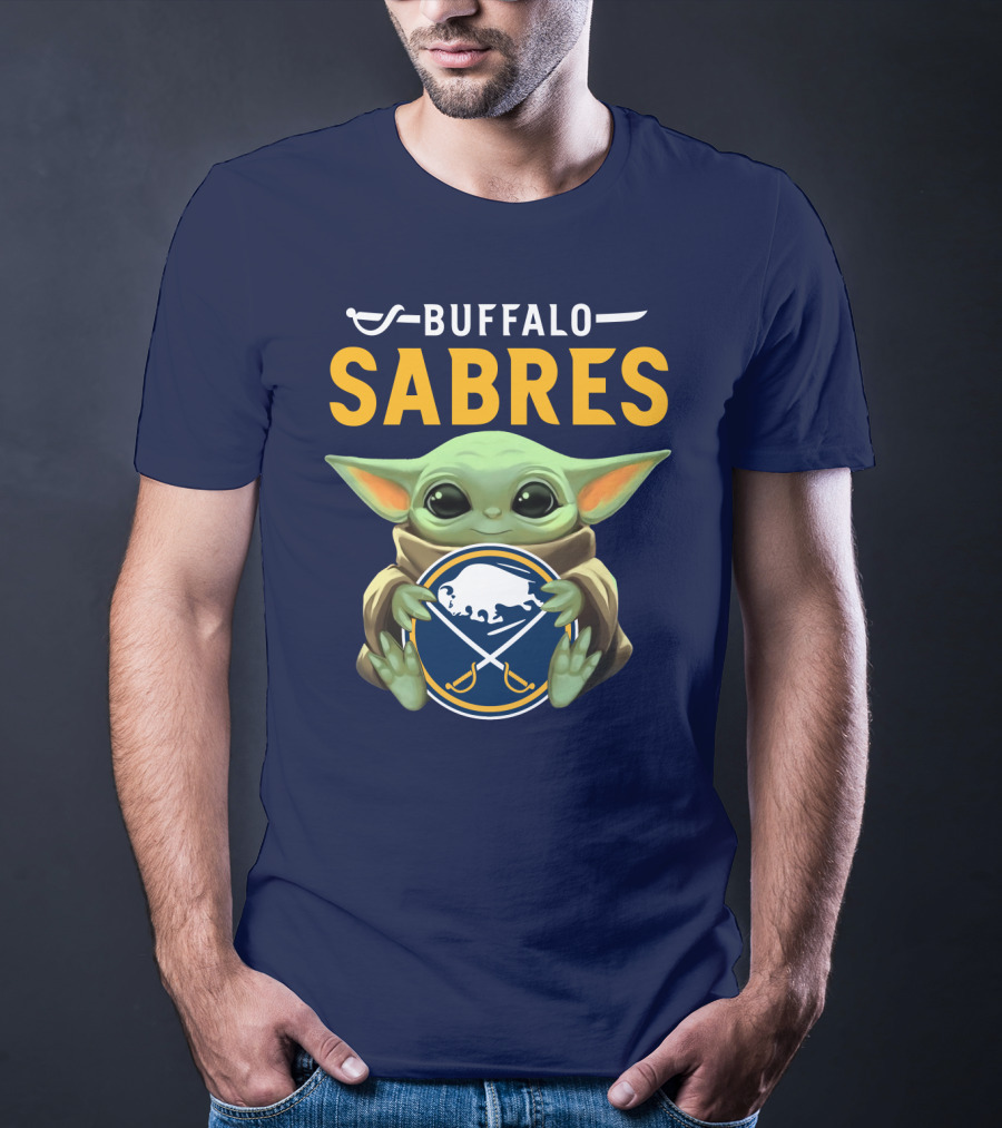 Buffalo Sabres Baby Yoda T-Shirt