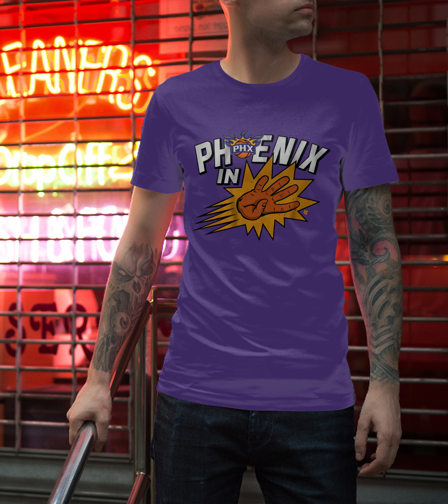Phoenix In Five PHX Basketball Team Suns Fan T-Shirt