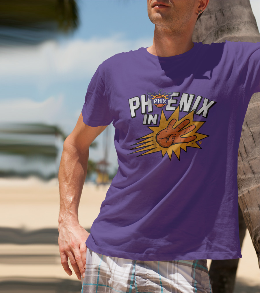 Phoenix In Five PHX Basketball Team Suns Fan T-Shirt