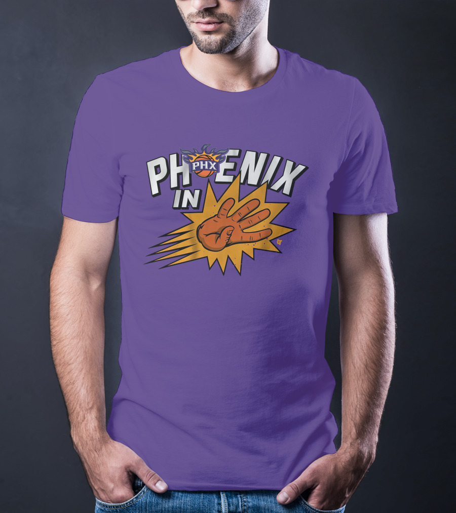 Phoenix In Five PHX Basketball Team Suns Fan T-Shirt