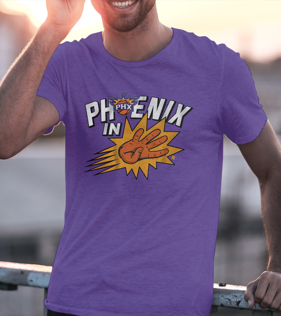 Phoenix In Five PHX Basketball Team Suns Fan T-Shirt