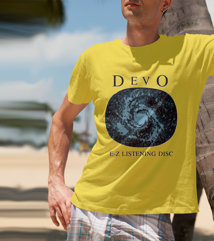 DEVO E-Z Listening Disc Spiral T-Shirt
