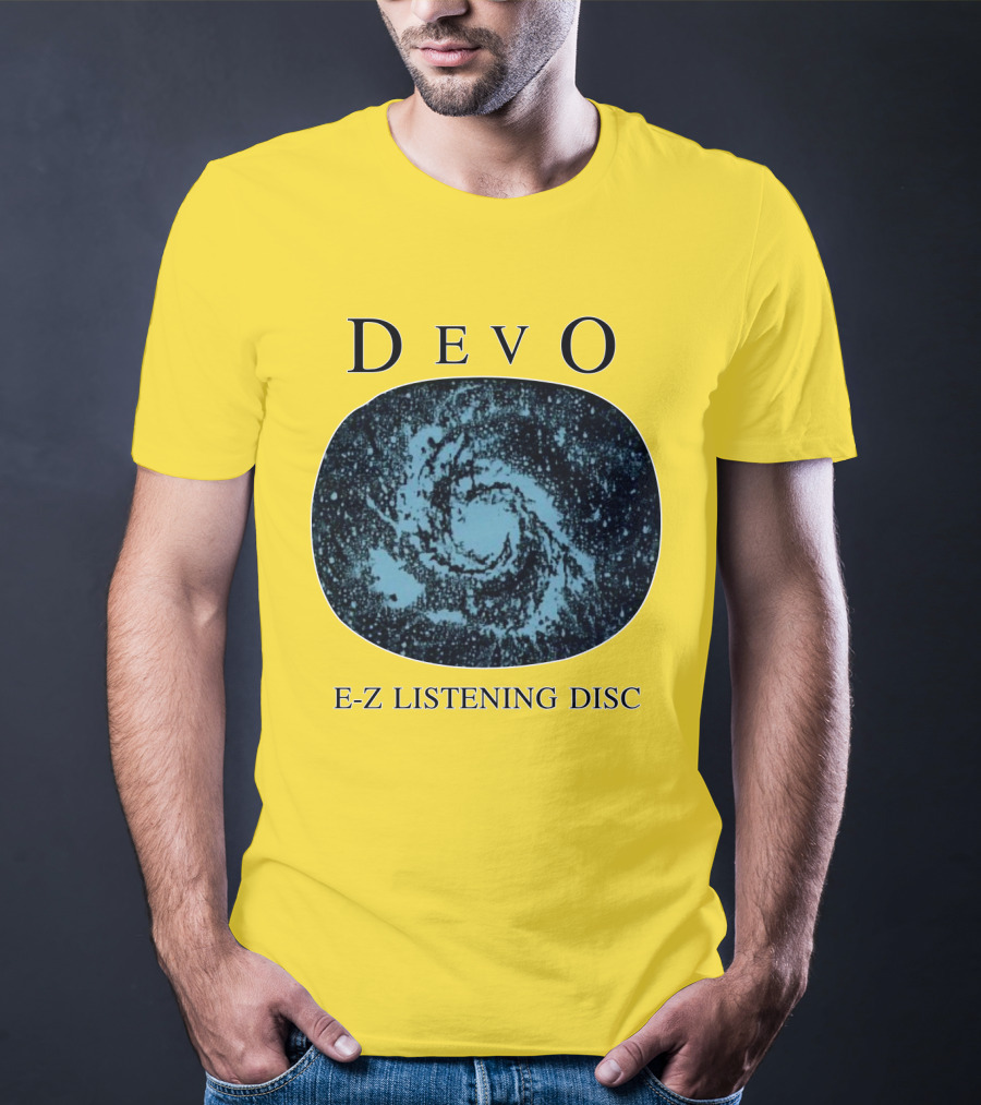 DEVO E-Z Listening Disc Spiral T-Shirt