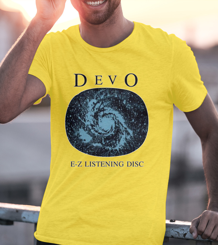 DEVO E-Z Listening Disc Spiral T-Shirt